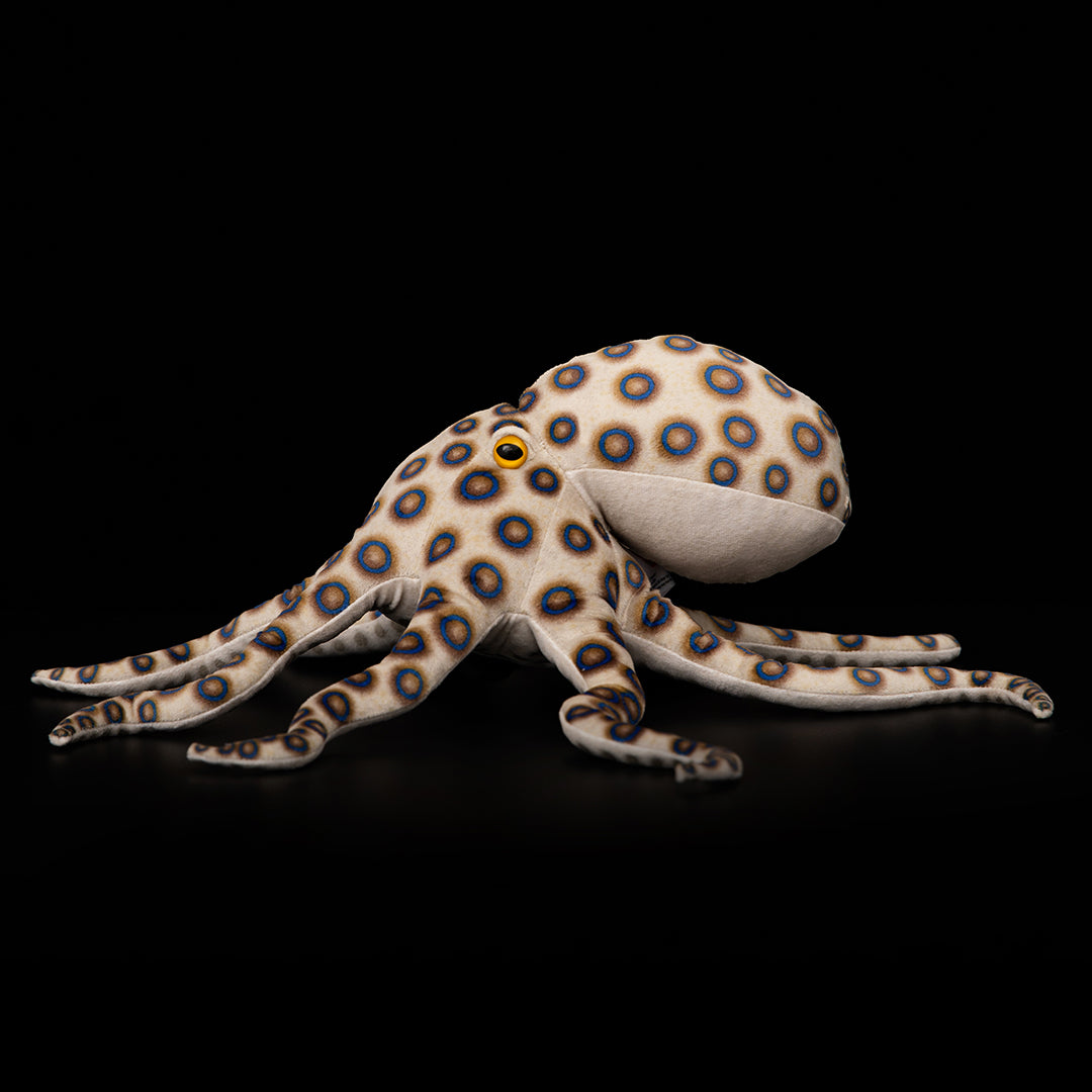 Blue Ringed Octopus Soft Stuffed Plush Toy