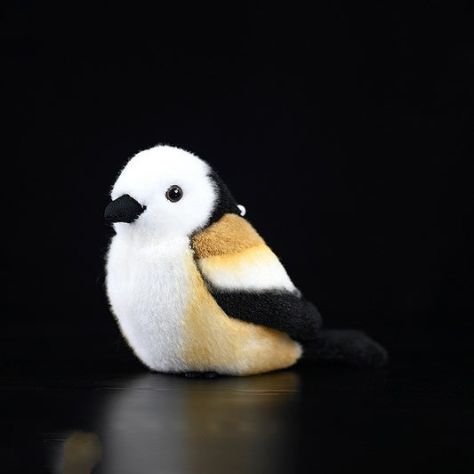Long-Tailed Bushtit Bird Soft Stuffed Plush Toy