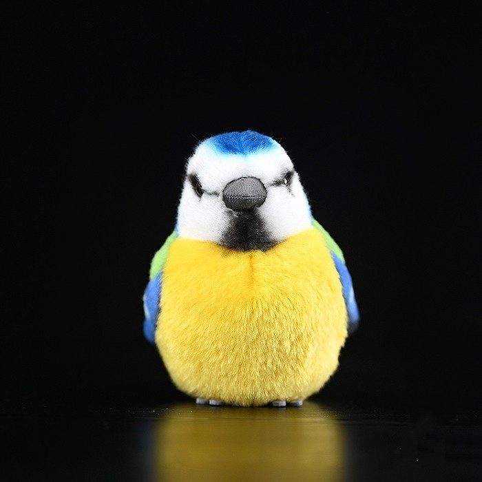 Eurasian Blue Tit Bird Stuffed Plush Toy
