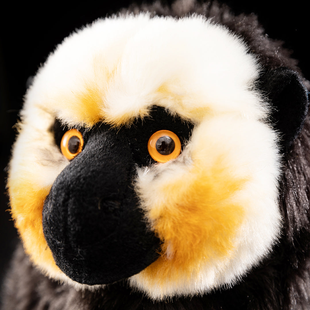 White-faced Saki Monkey Soft Stuffed Plush Toy