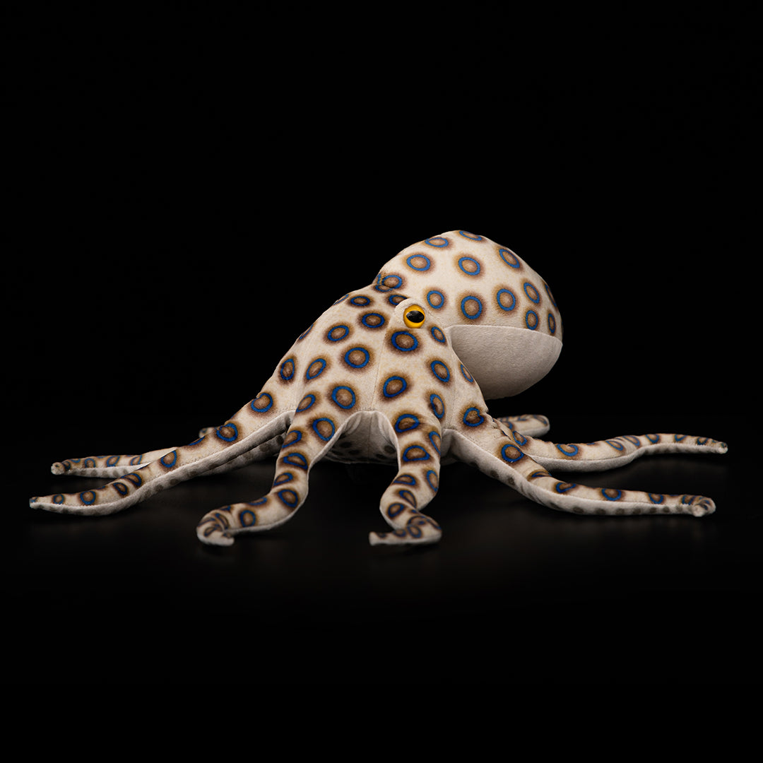 Blue Ringed Octopus Soft Stuffed Plush Toy