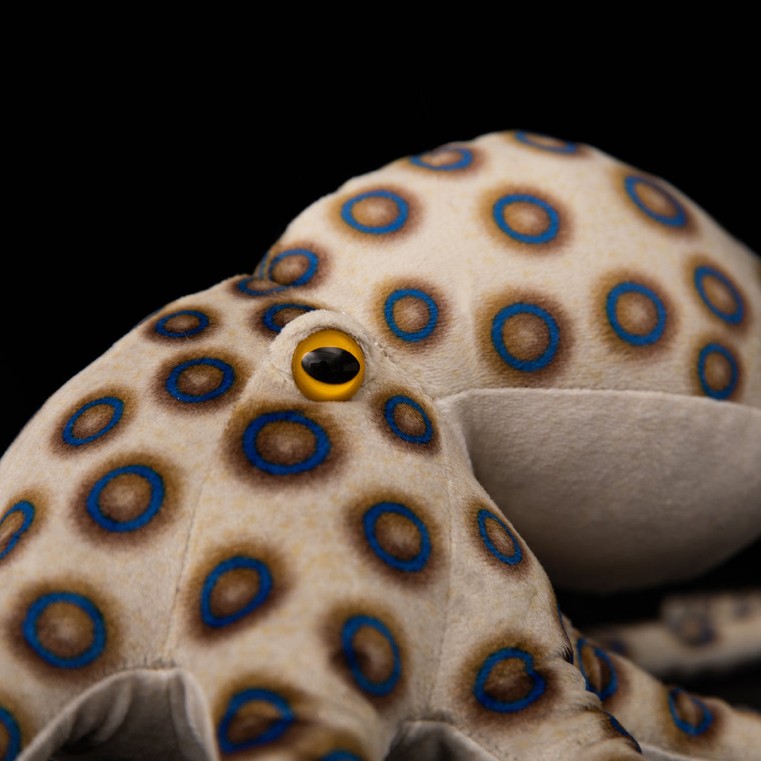 Blue Ringed Octopus Soft Stuffed Plush Toy