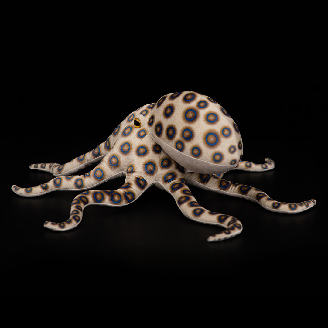 Blue Ringed Octopus Soft Stuffed Plush Toy