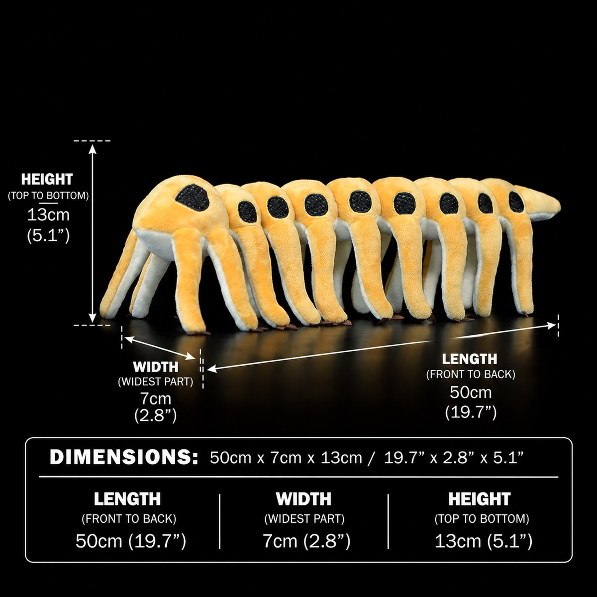 Microdictyon Onychophora Soft Stuffed Plush Toy