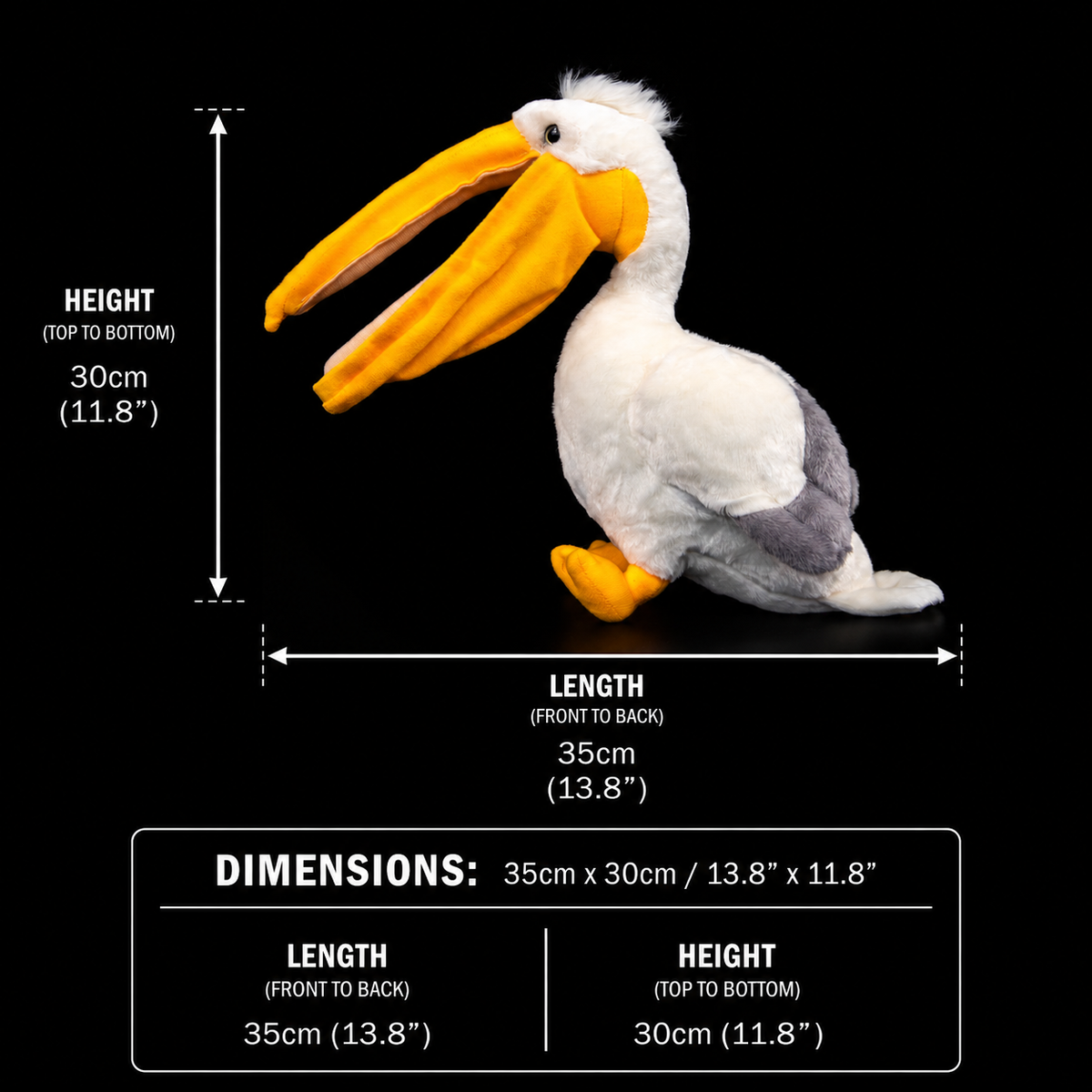 Pelican Bird Soft Stuffed Plush Toy