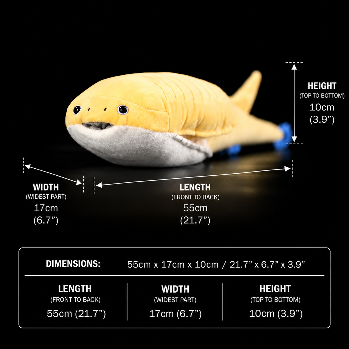 Sacabambaspis Prehistoric Fish Soft Stuffed Plush Toy