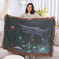 Abyssal Seas Midnight Gathering Blanket
