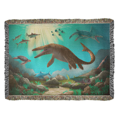 Lords of the Ancient Seas Prehistoric Predator Blanket