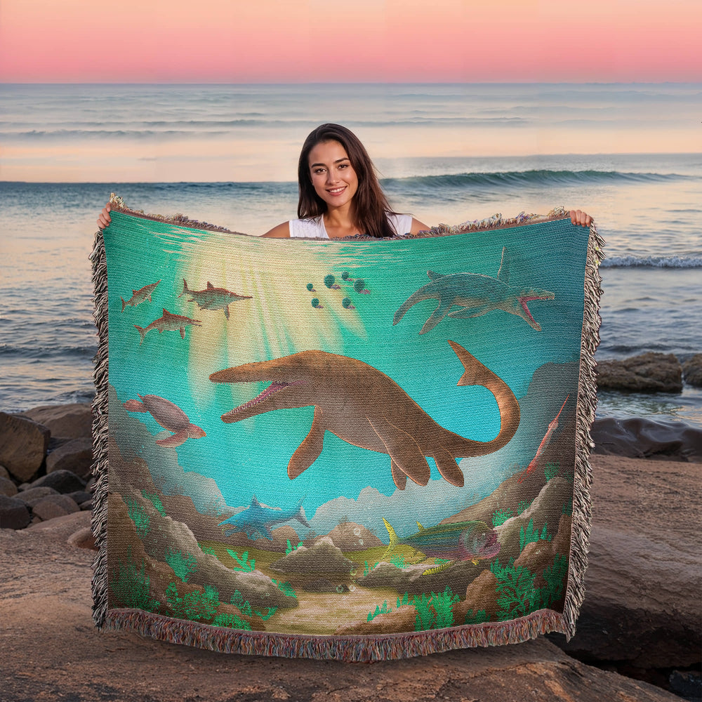 Lords of the Ancient Seas Prehistoric Predator Blanket