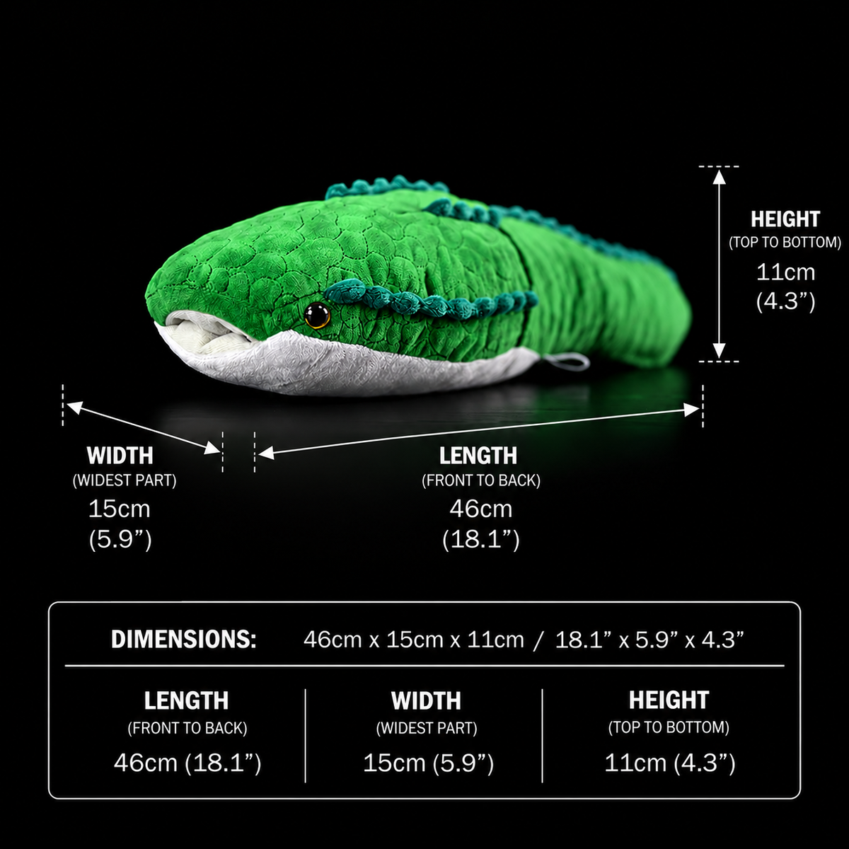 Astraspis Prehistoric Fish Soft Stuffed Plush Toy