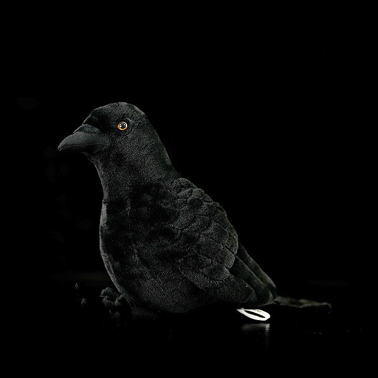 American Crow Bird Soft Stuffed Plush Toy