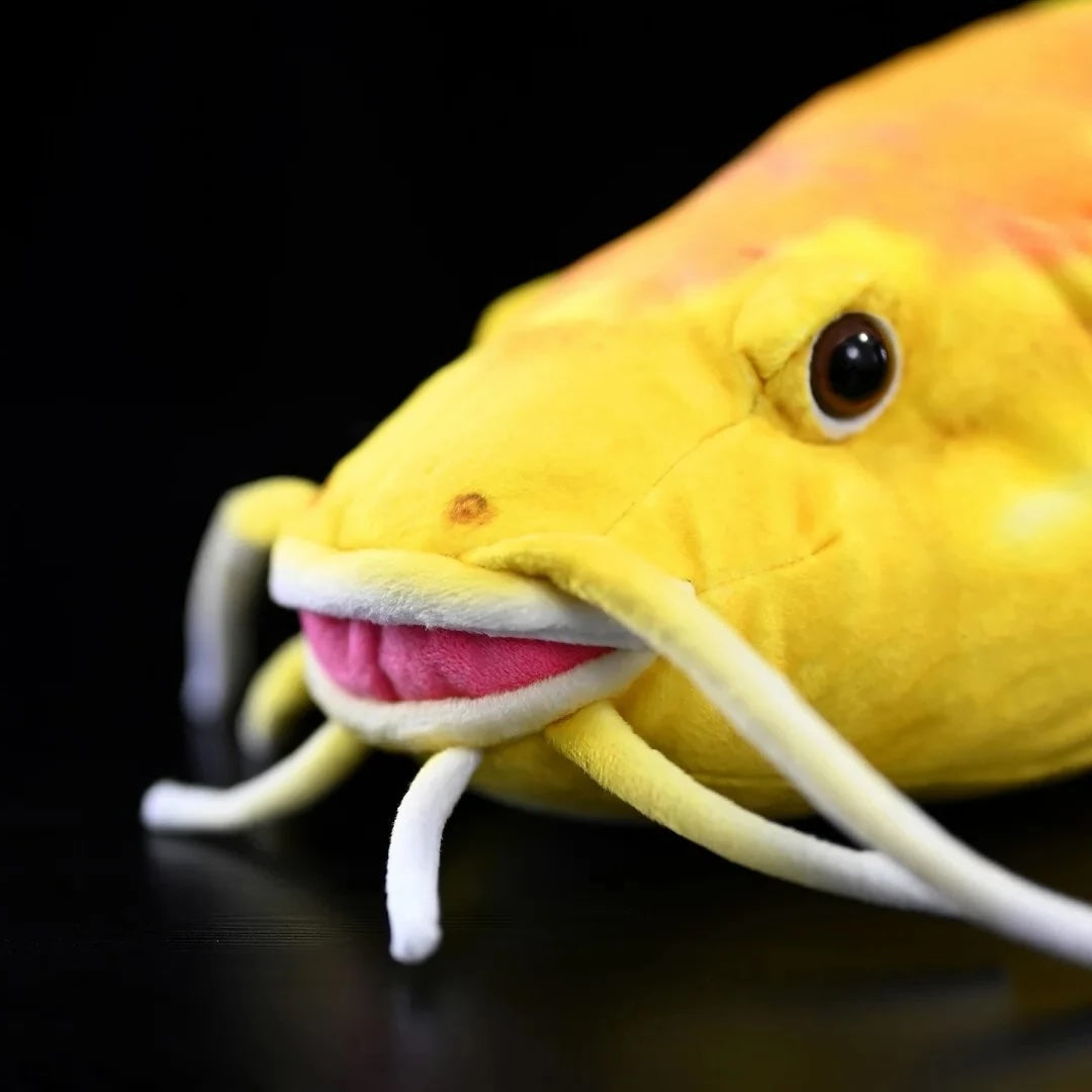 Golden Redtail Catfish Soft Stuffed Plush Toy