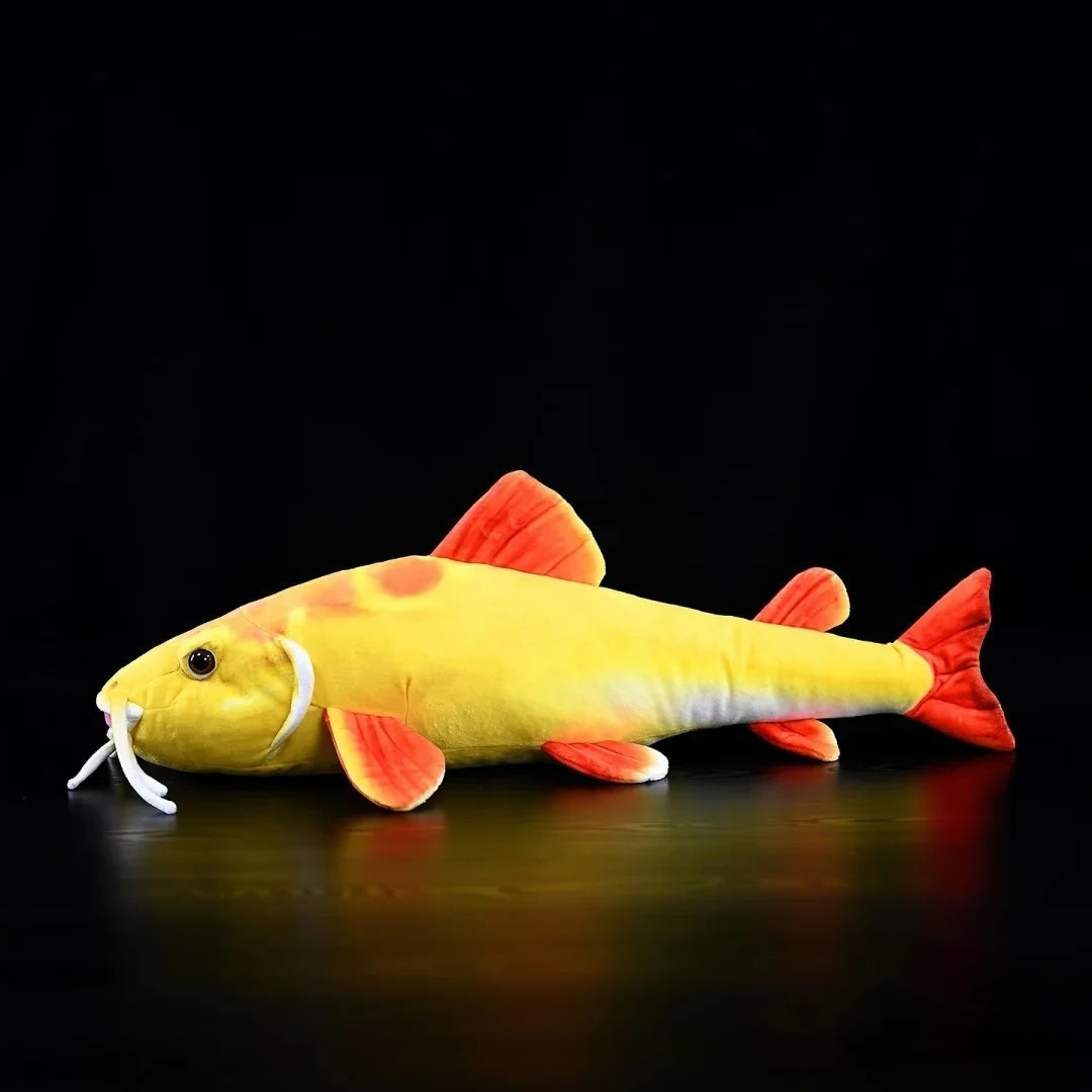 Golden Redtail Catfish Soft Stuffed Plush Toy