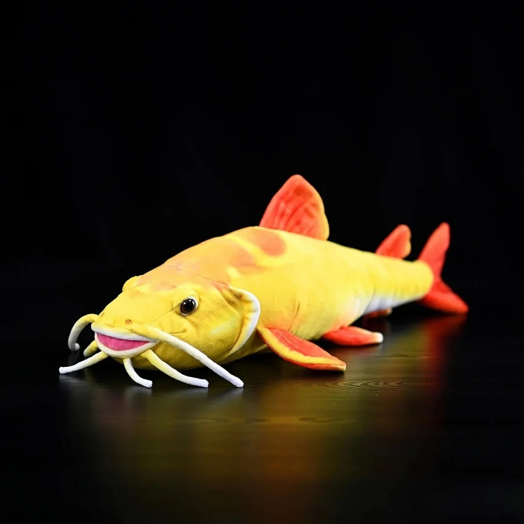 Golden Redtail Catfish Soft Stuffed Plush Toy