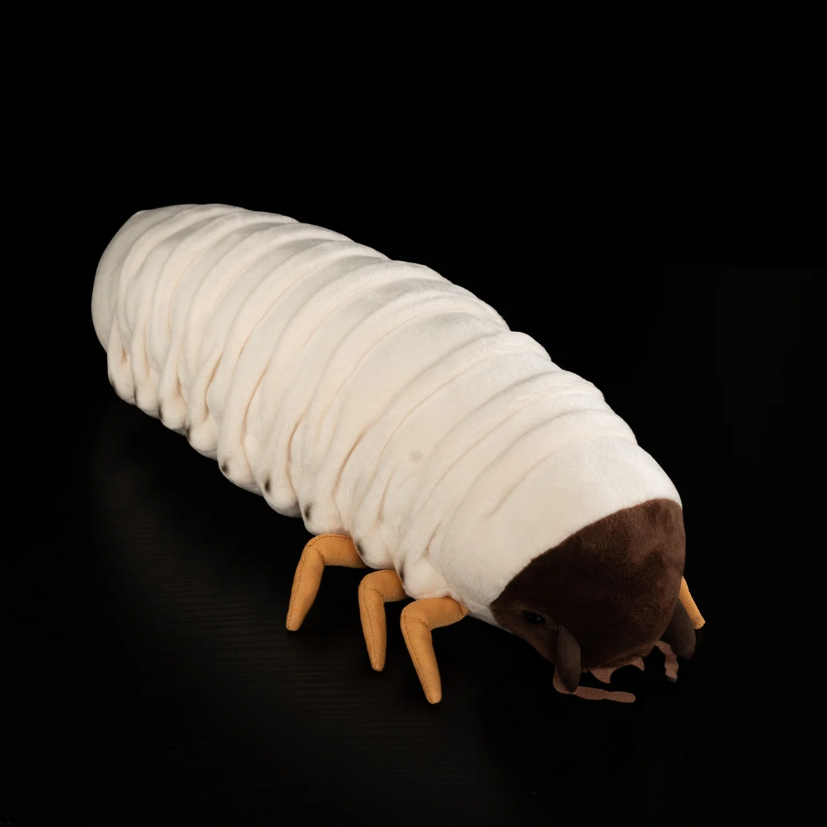 White Grub Soft Stuffed Plush Toy