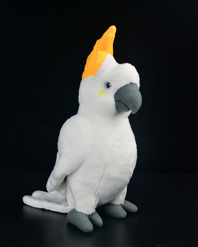 White Cockatoo Bird Soft Stuffed Plush Toy