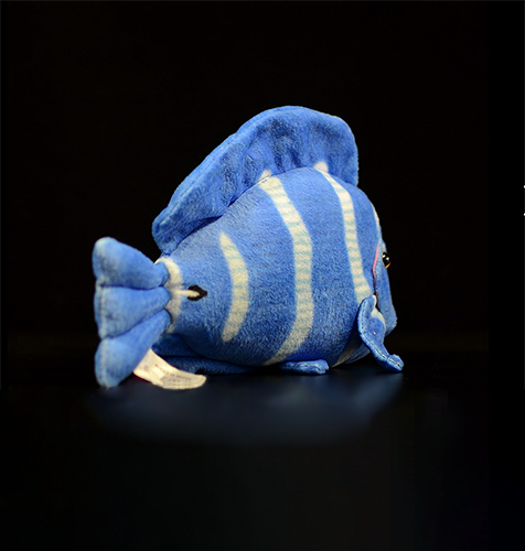 Atlantic Blue Tang Fish Soft Stuffed Plush Toy