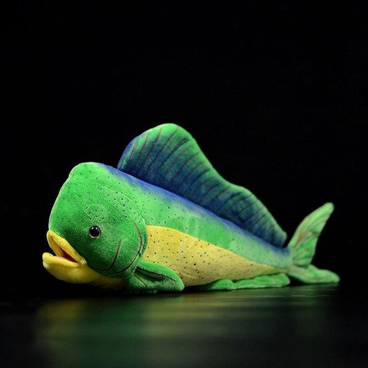 Mahi Mahi Dorado Dolphinfish Soft Stuffed Plush Toy