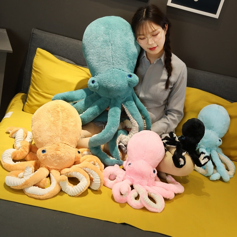 Colored Octopus Soft Stuffed Plush Toy