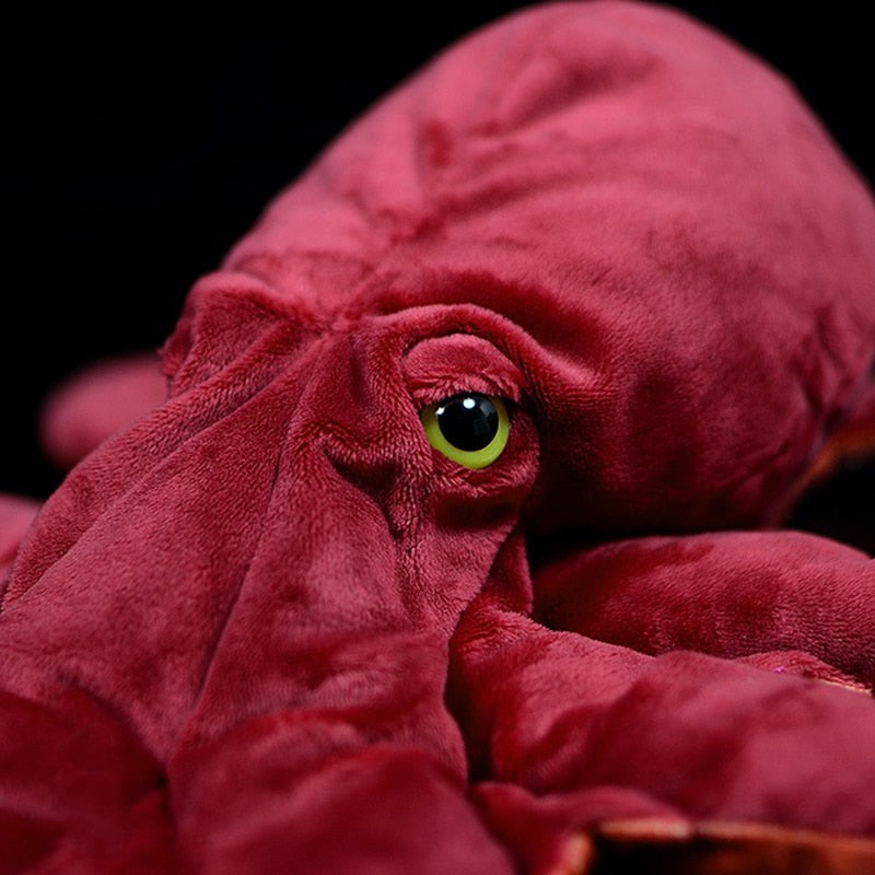 Red Octopus Soft Stuffed Plush Toy